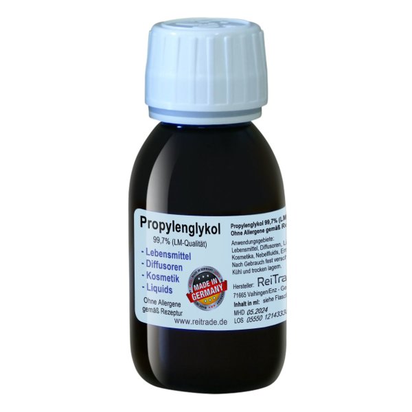 Propylenglykol 99,7% - LM-Qualität - 100ml
