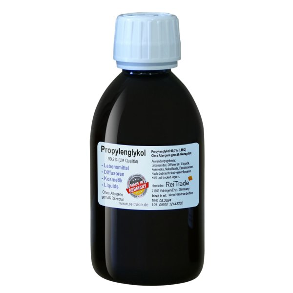 Propylenglykol 99,7% - LM-Qualität - 250ml