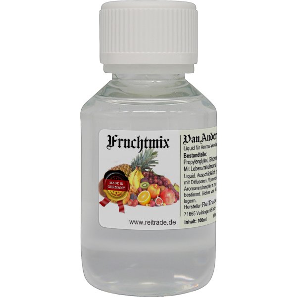 100 ml VanAnderen® PREMIUM Liquid für Aroma-Verdampfer und Diffusoren Fruchtmix