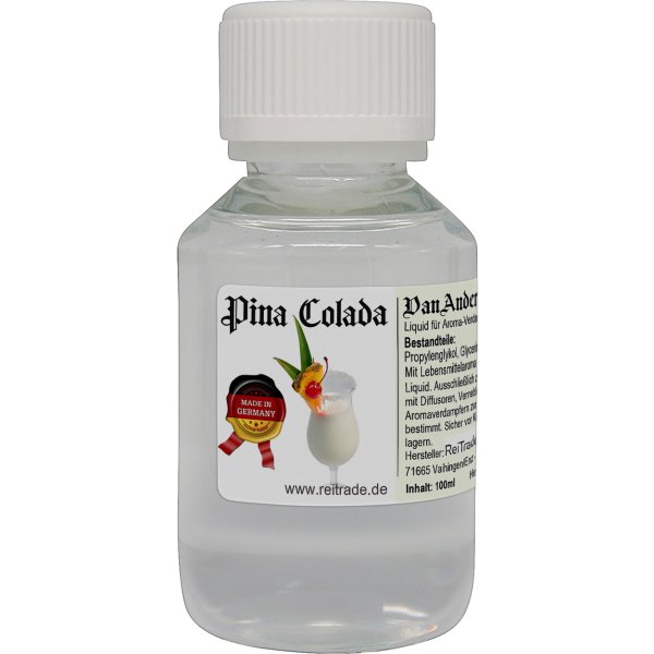 100 ml VanAnderen® PREMIUM Liquid für Aroma-Verdampfer und Diffusoren Pina Colada