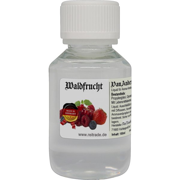 100 ml VanAnderen® PREMIUM Liquid für Aroma-Verdampfer und Diffusoren Waldfrucht