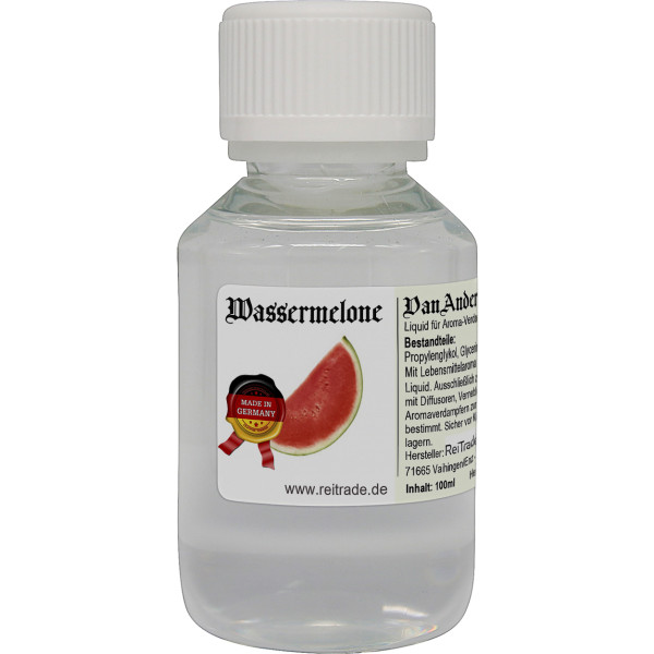 100 ml VanAnderen® PREMIUM Liquid für Verdampfer und Diffusoren Wassermelone