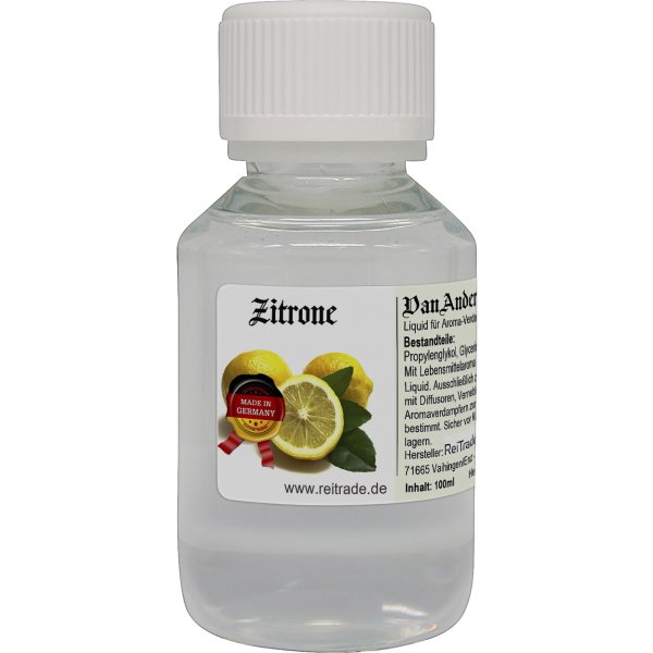 100 ml VanAnderen® PREMIUM Liquid für Aroma-Verdampfer und Diffusoren Zitrone