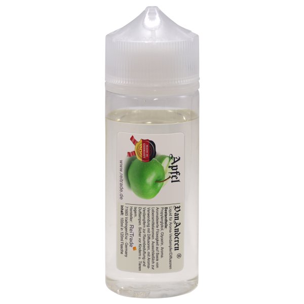 100 ml VanAnderen® PREMIUM Liquid in Chubby-Flasche für Aroma-Verdampfer und Diffusoren 100ml Apfel