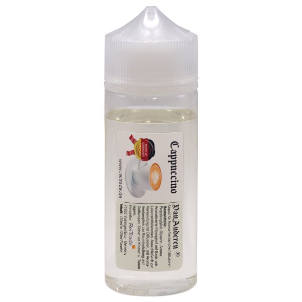 100 ml VanAnderen® PREMIUM Liquid in Chubby-Flasche für Aroma-Verdampfer und Diffusoren 100ml Cappuccino