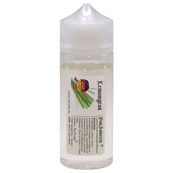 100 ml VanAnderen® PREMIUM Liquid in Chubby-Flasche für Aroma-Verdampfer und Diffusoren 100ml Lemongras