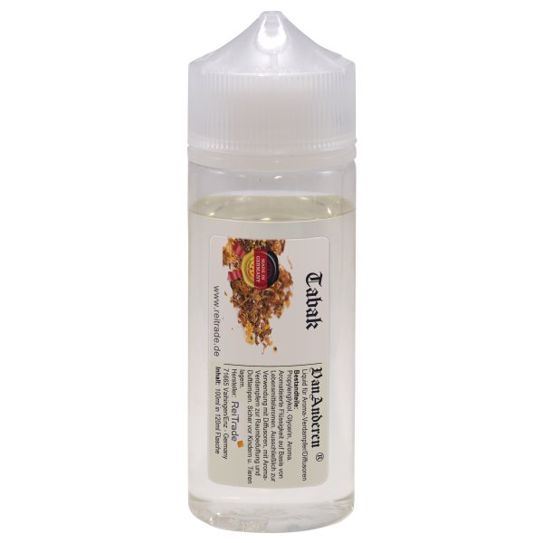 100 ml VanAnderen® PREMIUM Liquid in Chubby-Flasche für Verdampfer und Diffusoren 100ml Tabak