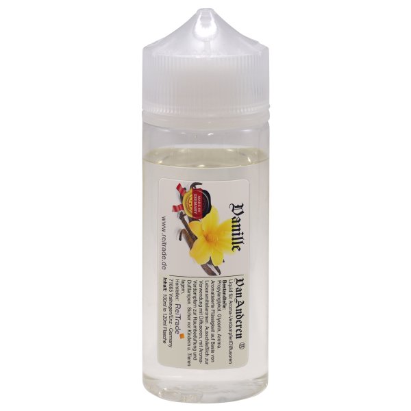 100 ml VanAnderen® PREMIUM Liquid in Chubby-Flasche für Aroma-Verdampfer und Diffusoren 100ml Vanille